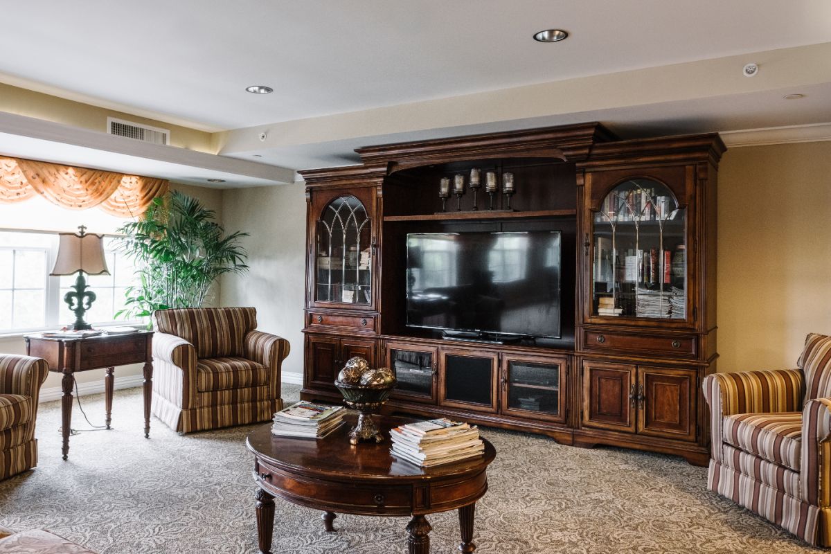 Media room at the Park place at Wingham