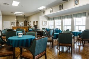 Dining area at the Park Place at Wingham