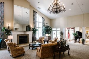 Realxing lounge at the Park Place at Wingham