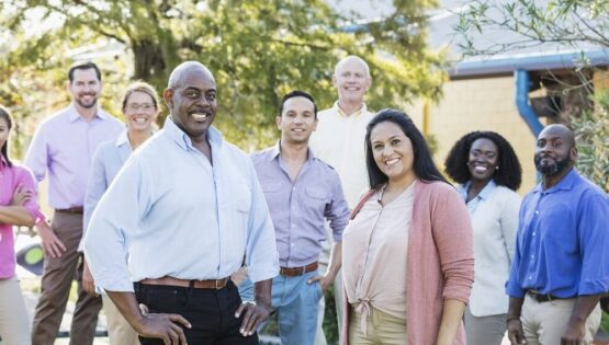 The team at our senior care facility