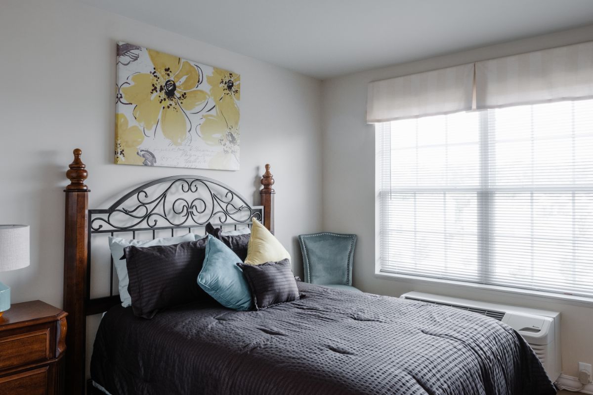 Bedroom at the Park place at Wingham