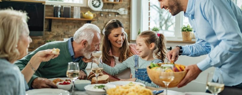 Celebrating Thanksgiving with Grandchildren and Seniors